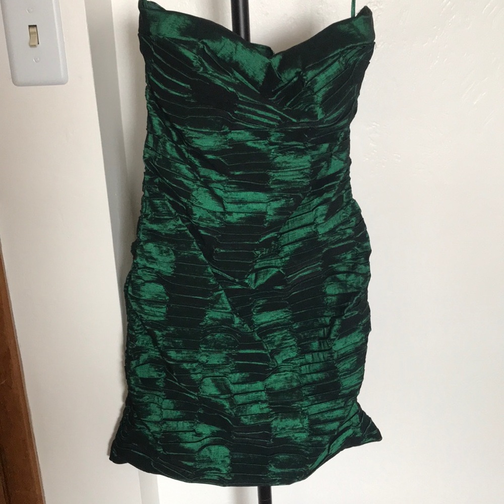 Green Strapless Dress by Daisy